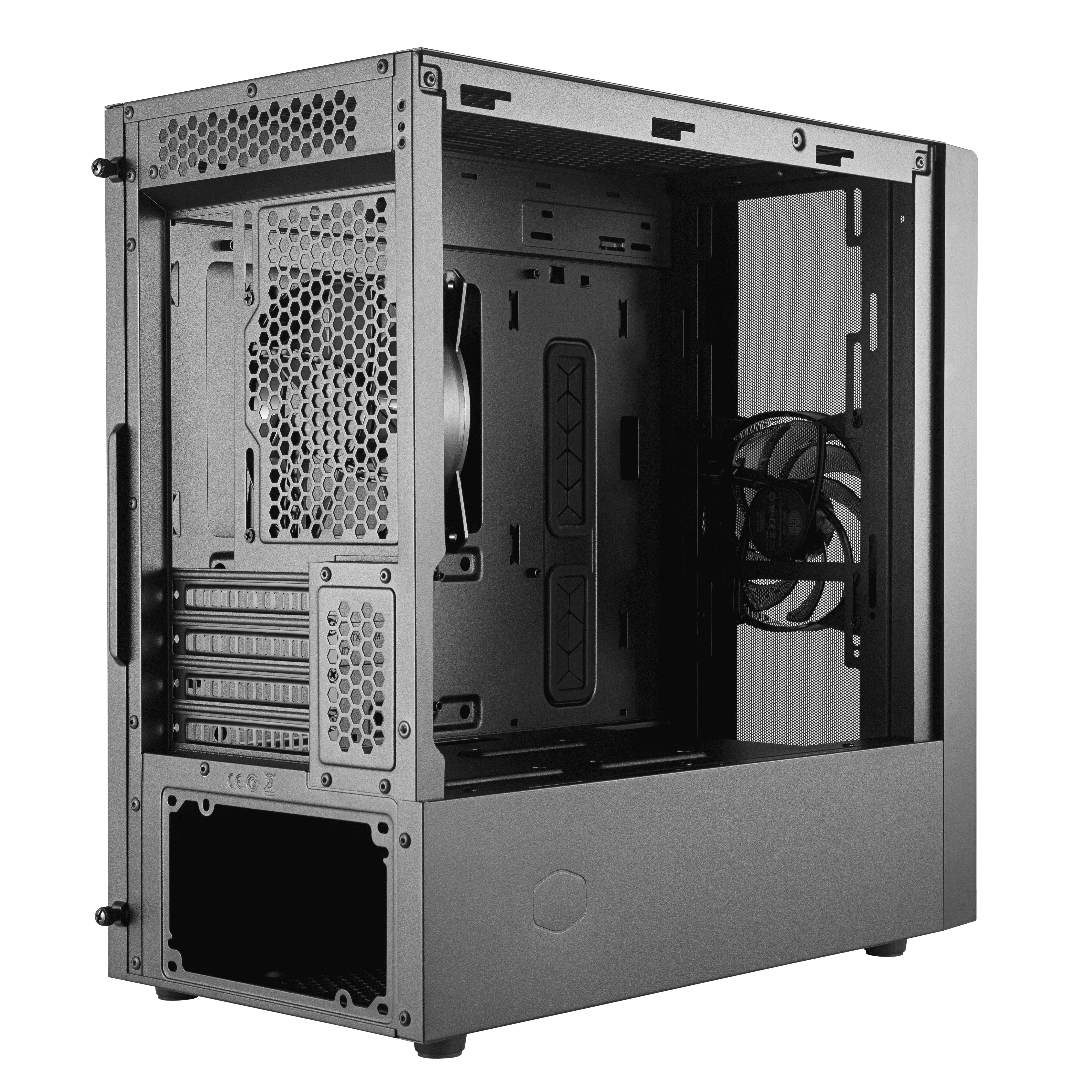 Caja Pc Cooler Master Masterbox Nr400 Bk Cristal Templado/Frontal Mesh/Without Odd Mcb-Nr400-Kgnn-S00