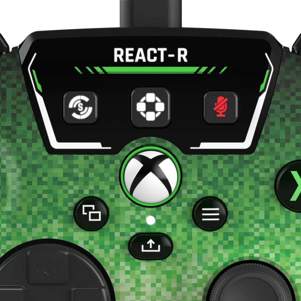 Turtle Beach React-R Negro, Verde Usb Gamepad Analógico/Digital Pc, Xbox One, Xbox Series S, Xbox Series X