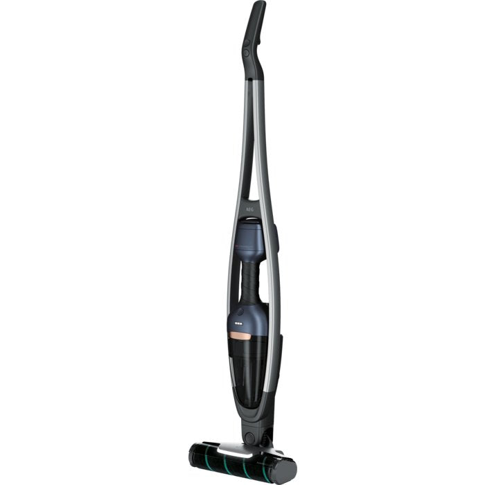 Aspirador Escoba Aeg Qx9-1-P5ib Sin Bolsa 0,35 L Negro, Indigo, Plata