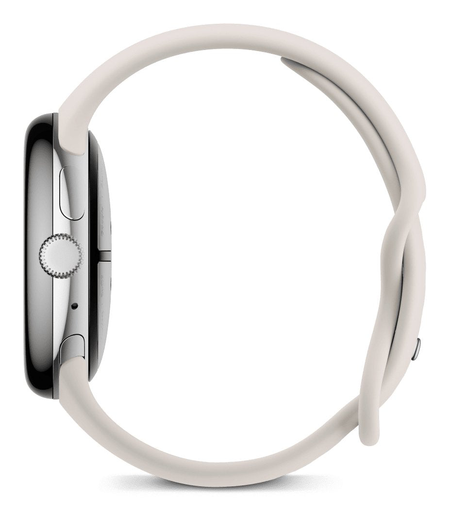 EAN 0840353907072 - Google Pixel Watch 3 AMOLED 45 mm Digital Pantalla táctil Plata Wifi GPS (satélite) imagen 3