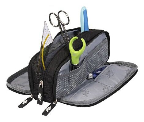 Wedo Mäppchen Schlamperbox Hsiness Con 3 Fächern Negro