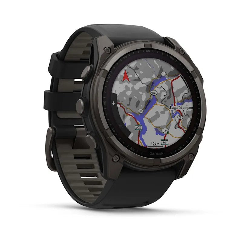 Smartwatch Fenix 8 Sapp. Solar/Black/Gray 010-02907-11 Garmin