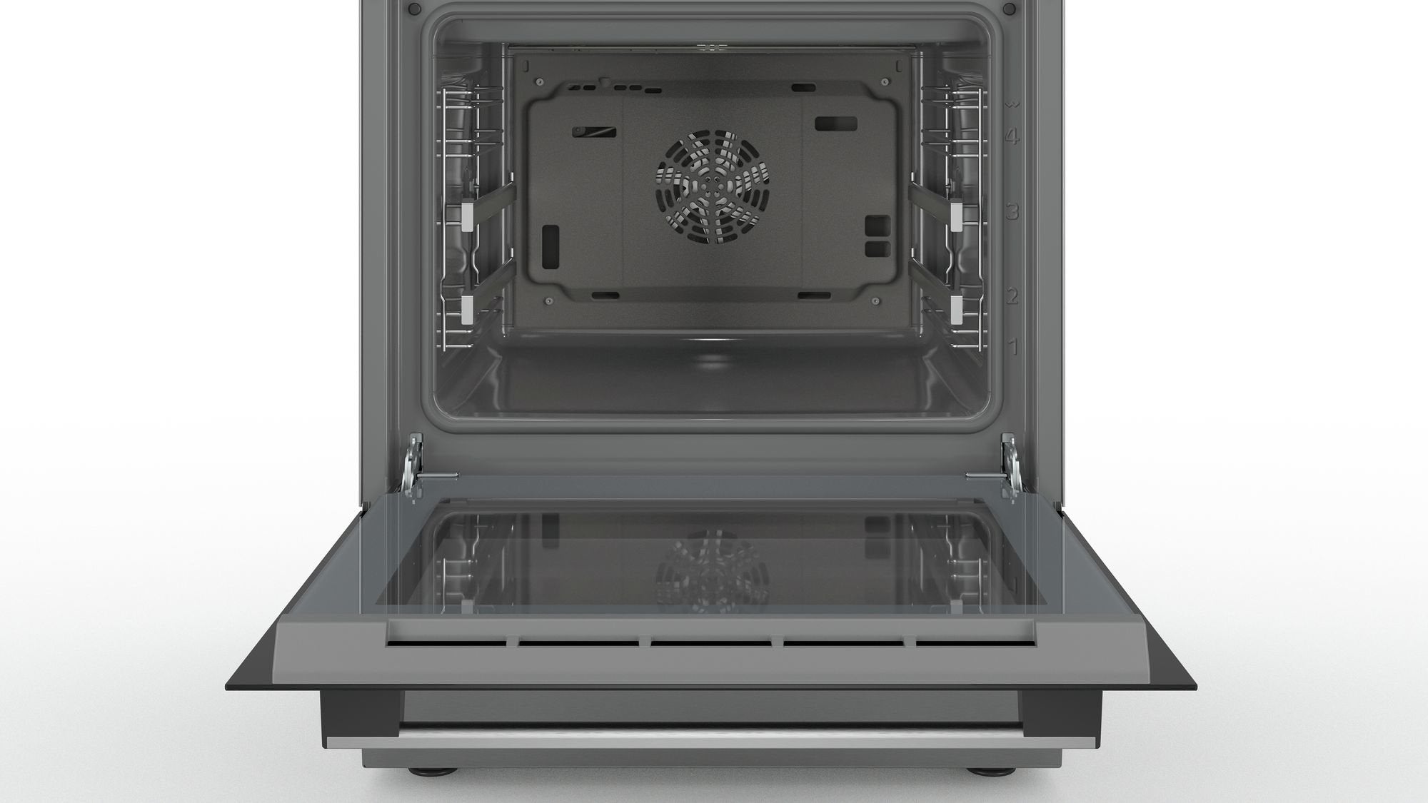 Bosch Hogar Serie Hkr39c250  4, Juego De Estufa De Acero Inoxidable Hkr39c250