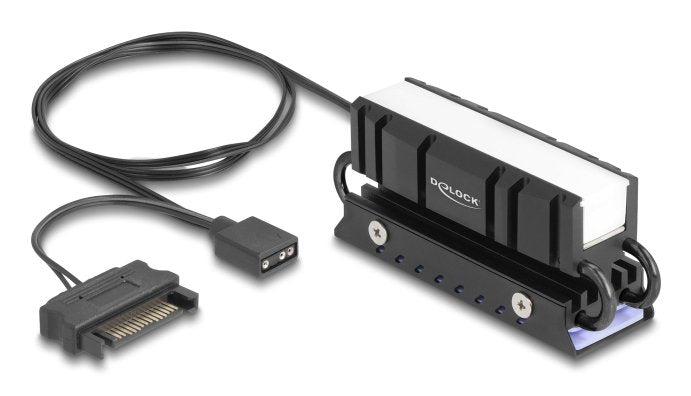M.2 Kühlkörper Für Ssd 2280 Mit Rgb Led Beleuchtung