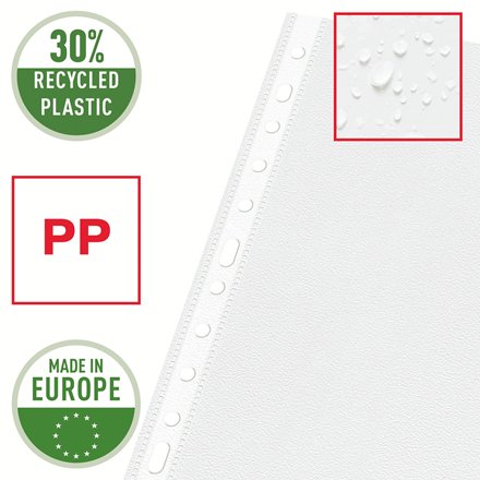 Esselte Funda Pp 16 Taladros Piel De Naranja A4 -100u-