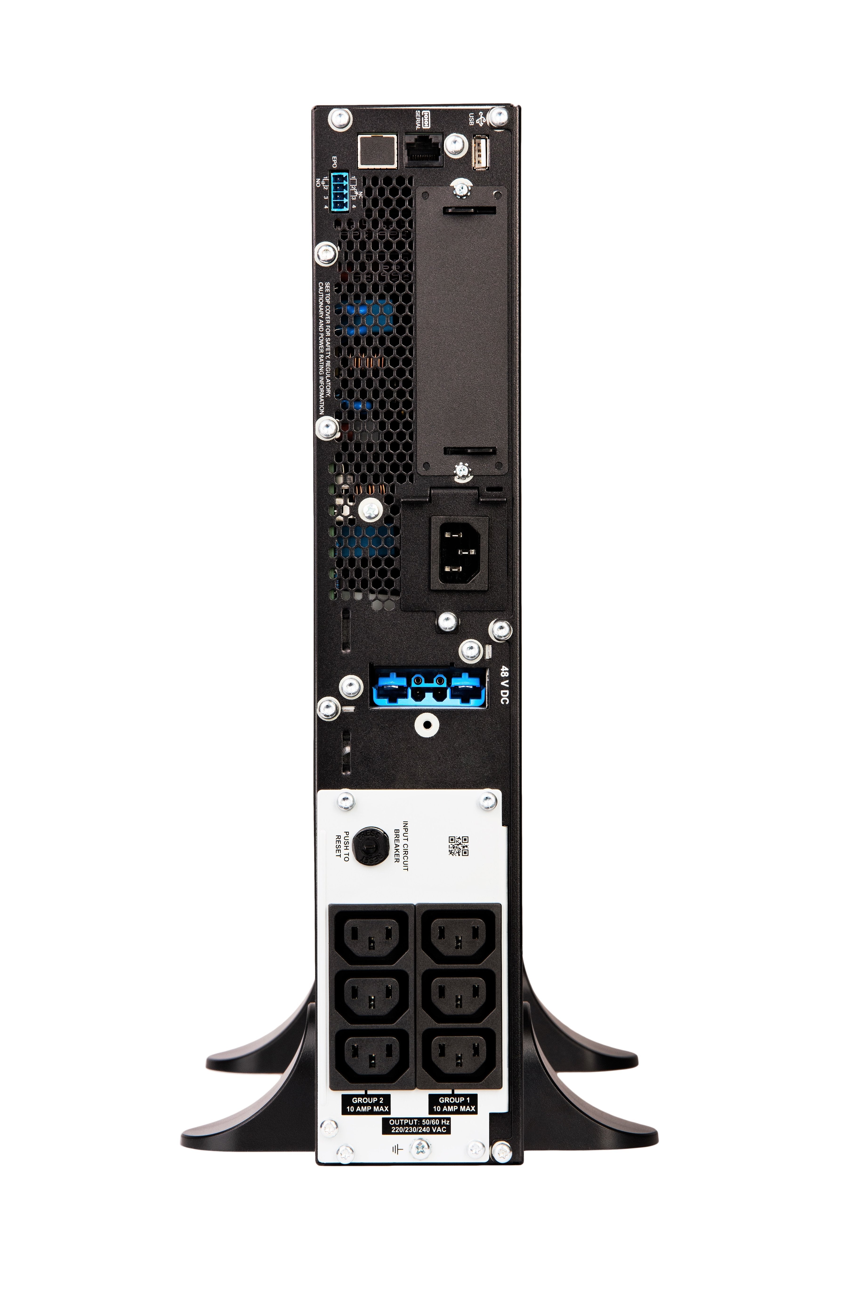 EAN 0731304340270 - APC SRT1000XLI sistema de alimentación ininterrumpida (UPS) Doble conversión (en línea) 1 kVA 1000 W 12 s imagen 2