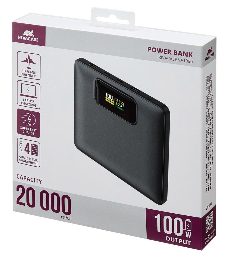 EAN 4260709016337 - Rivacase Turbo Polímero de litio 20000 mAh Negro imagen 19