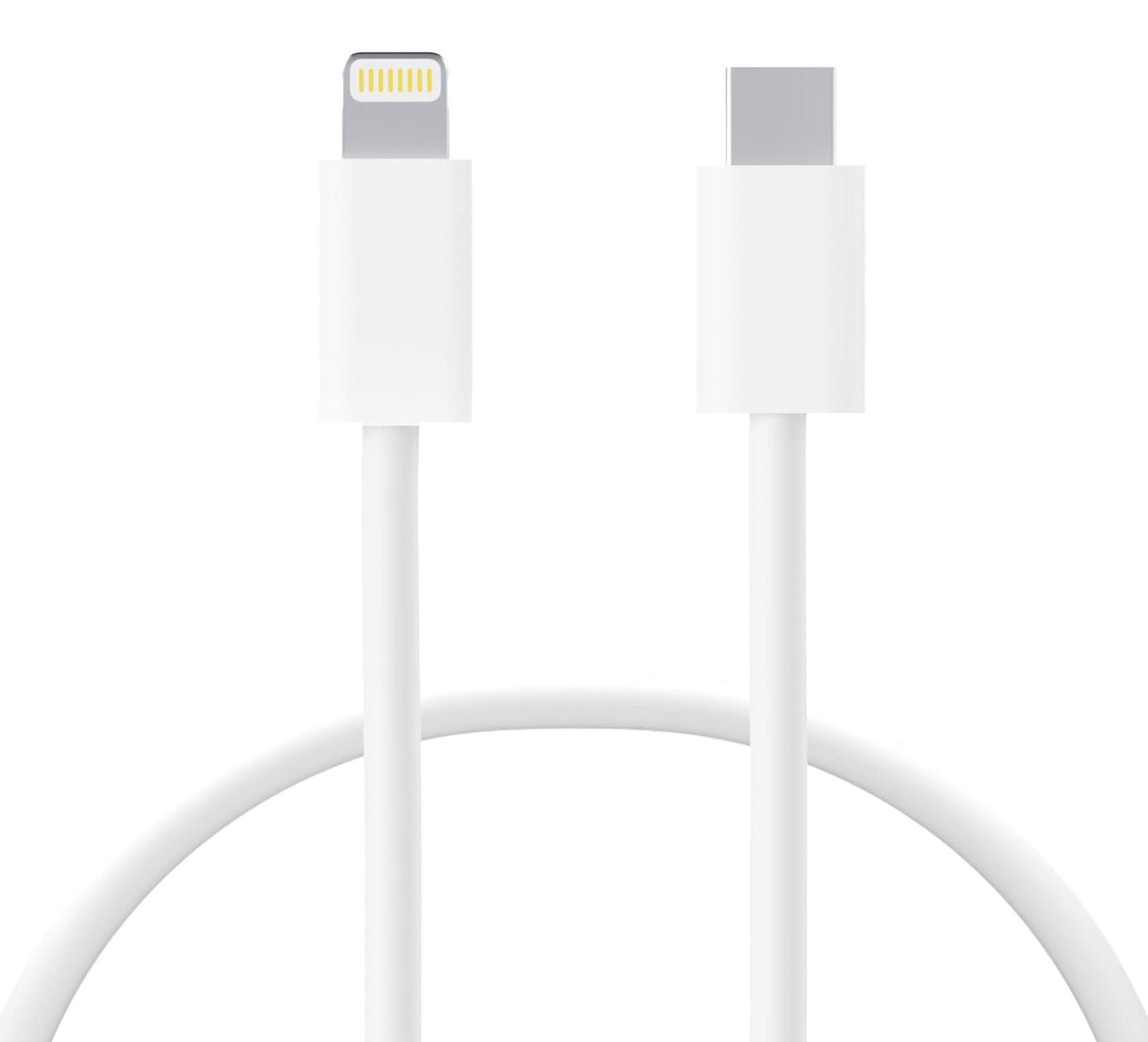 Ksix Contact Lcl2001clb Blanco Cable De Carga Y Datos Usb-C A Lightning Power Delivery Carga Rápida 1 M