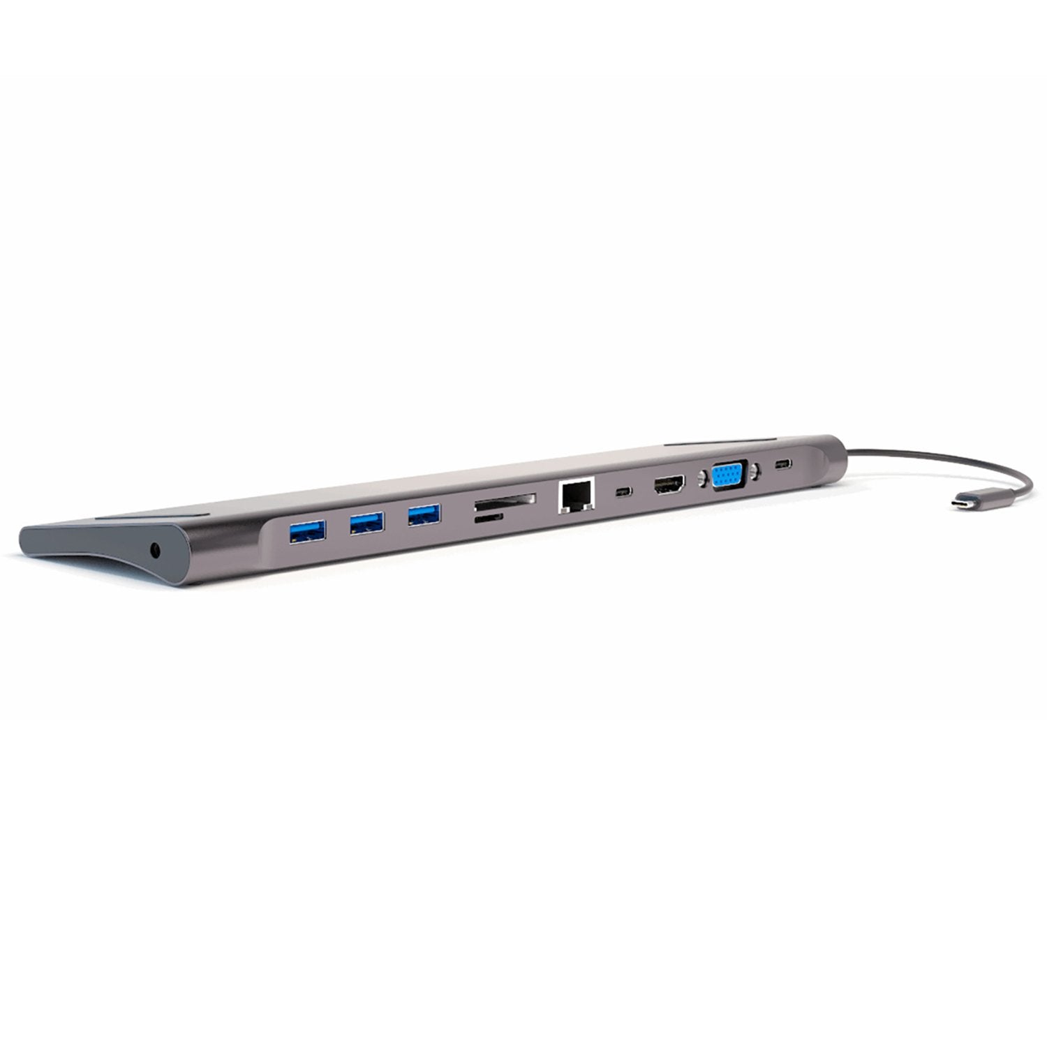 EAN 4252011900572 - 4smarts 11in1 USB 3.2 Gen 1 (3.1 Gen 1) Type-A + Type-C Gris imagen 1