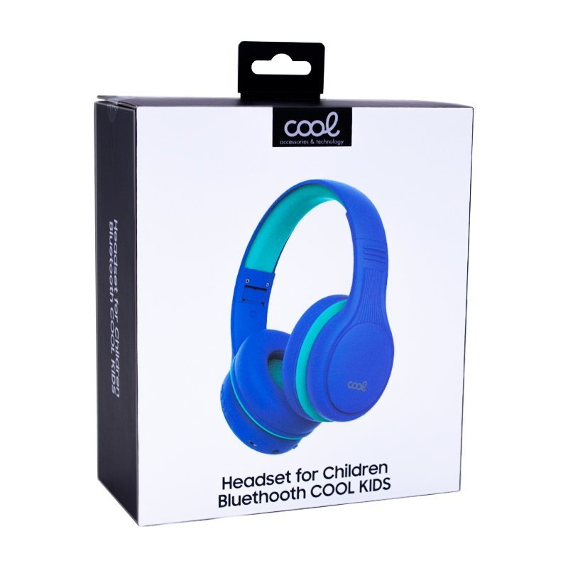 Auriculares Cascos Stereo Infantiles Coolkids Blue