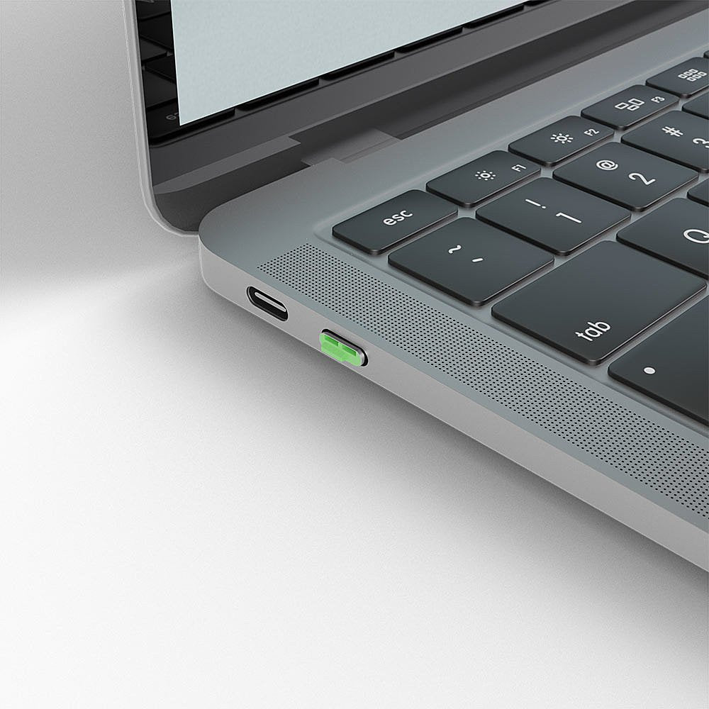 Lindy 40426 Bloqueador De Puerto Bloqueador De Puerto + Clave Usb Tipo C Verde 5 Pieza(S)