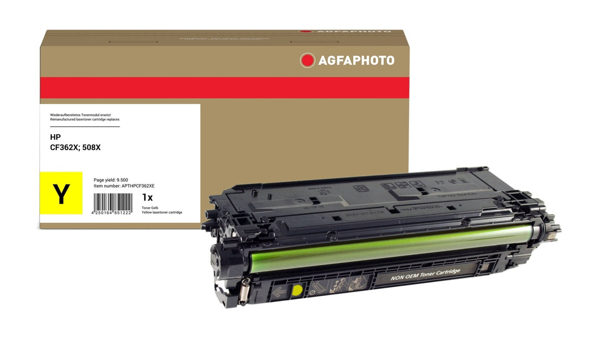 EAN 4250164851222 - AgfaPhoto APTHPCF362XE cartucho de tóner 1 pieza(s) Compatible Amarillo imagen 1