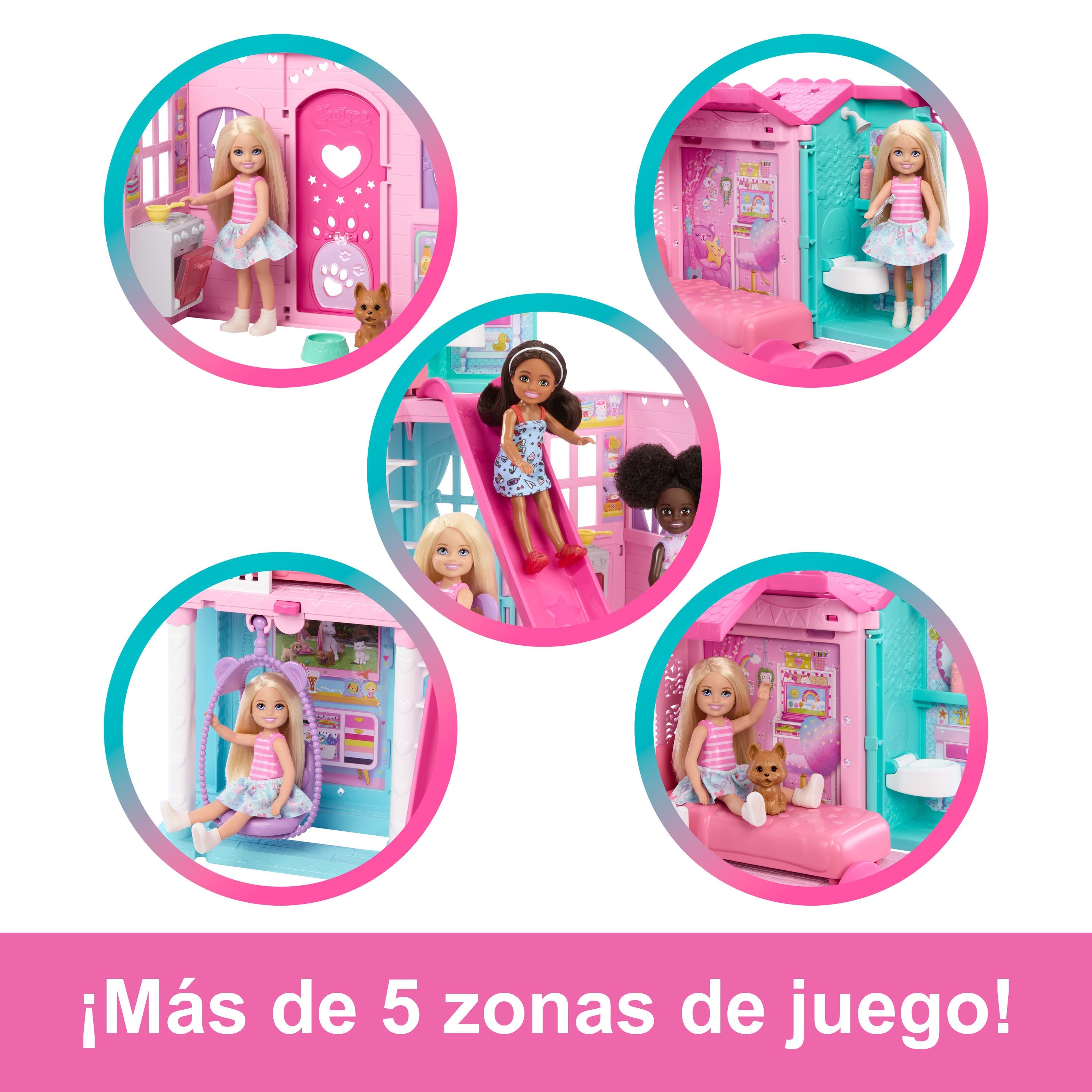 EAN 0194735307111 - Barbie Chelsea JFW49 casa de muñecas imagen 11