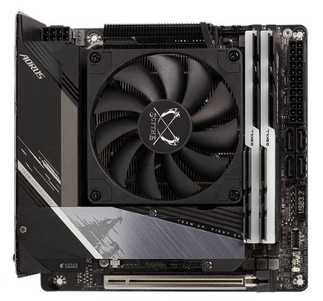 Scythe Shuriken 3, Disipador De Cpu Negro/Plateado, 92 Mm Scsk-3000