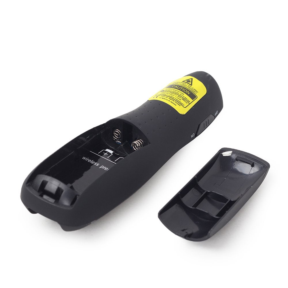 Gembird Presentador Inalámbrico Con Puntero Láser 660 Nm 10 M Negro