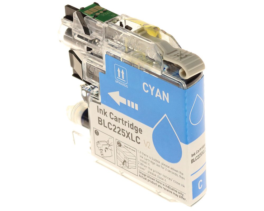 G&G Tintencartucho Compatible Con Brother Lc-225xlc Cyan