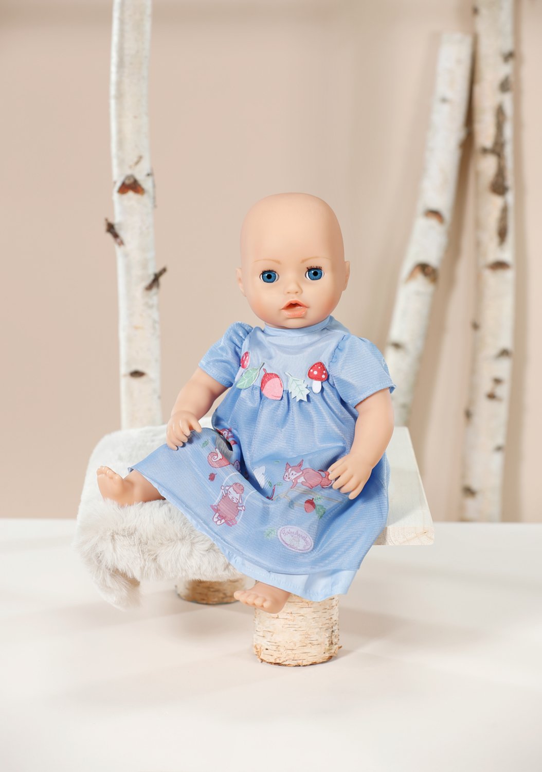 Zapf Creation Baby Annabell® Vestido Azul, Accesorios Para Muñecas (43cm) 709610