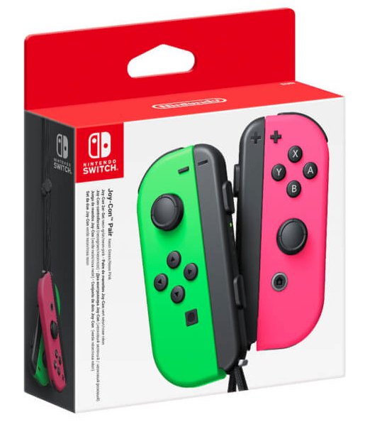 EAN 0045496430795 - Nintendo Joy-Con Negro, Verde, Rosa Bluetooth Gamepad Analógico/Digital Nintendo Switch imagen 3