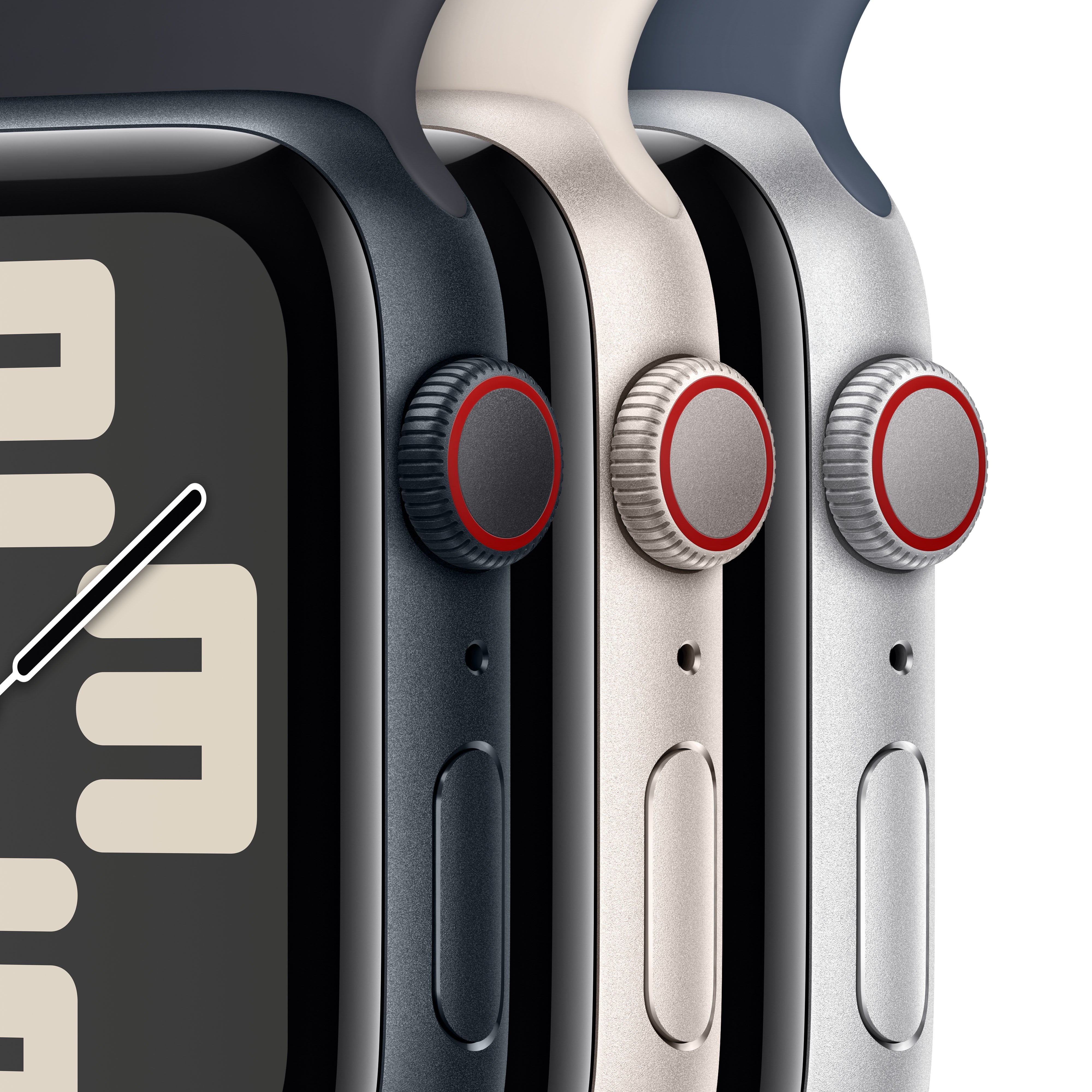 EAN 195949007576 - Apple Watch SE OLED 44 mm Digital 368 x 448 Pixeles Pantalla táctil 4G Plata Wifi GPS (satélite) imagen 3