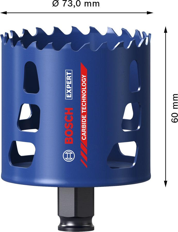 Bosch Sierra De Corona Expert ''Toughmaterial'', Ø 73mm 2608900435