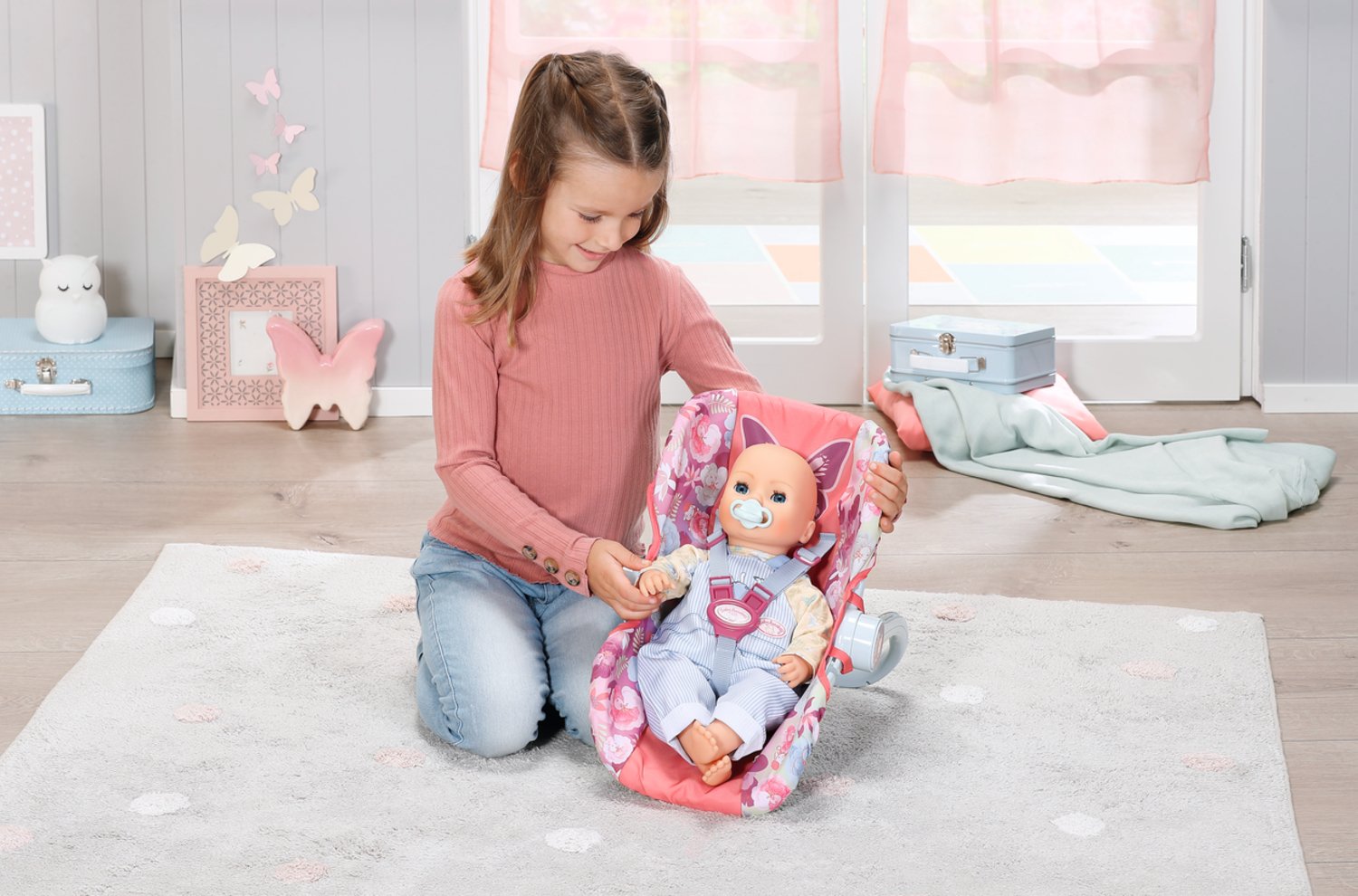 Muñeca Zapf Creation Baby Annabell® Active Babyschale, Puppenmöbel 706657