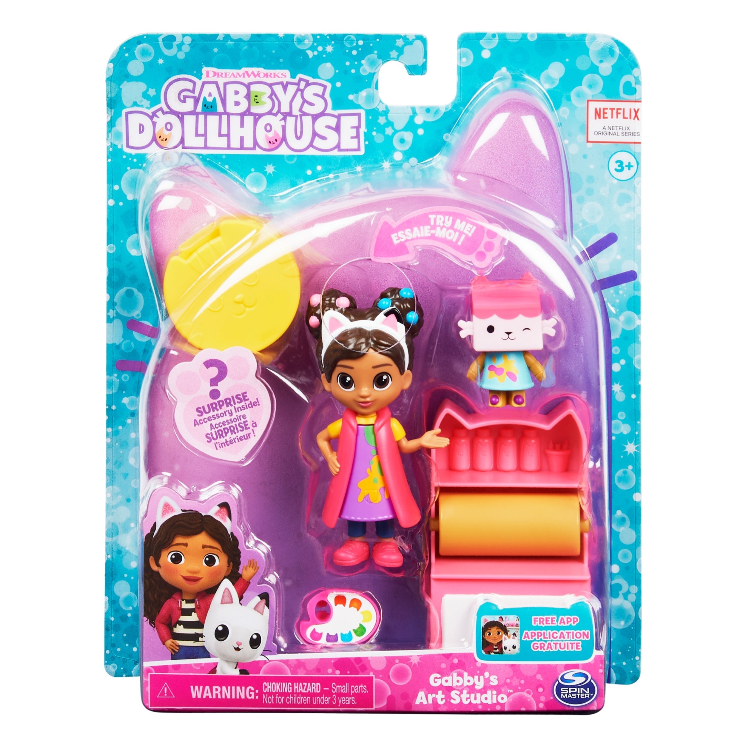 Spin Master Gabby'S Dollhouse Craft Kit Con Figura De Juguete Gabby Y Baby Box 6062025