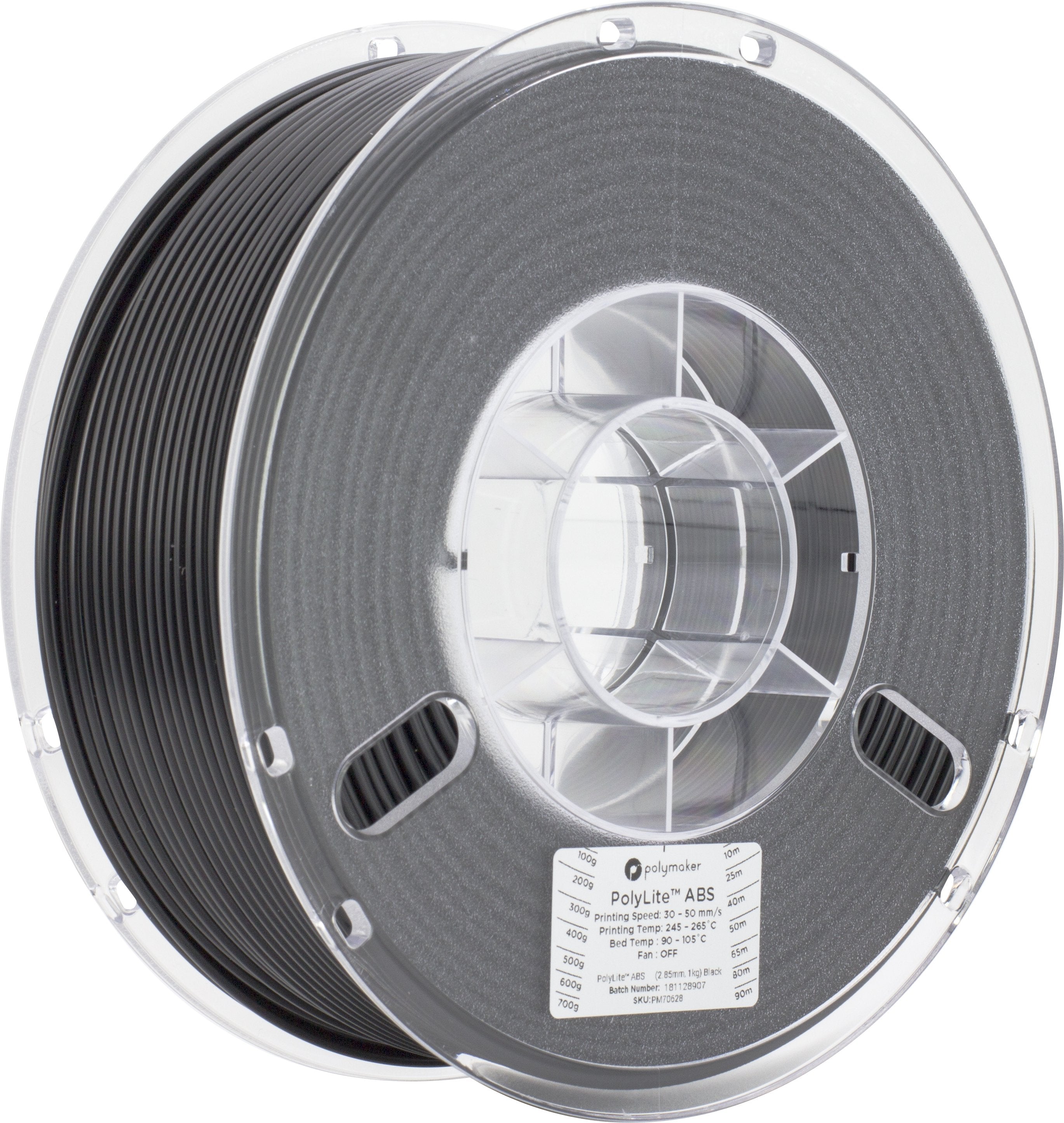 Abs 1,75mm Negro 3kg