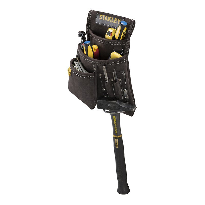 Stanley Werkzeug- U. Hammer- Tasche Aus Leder