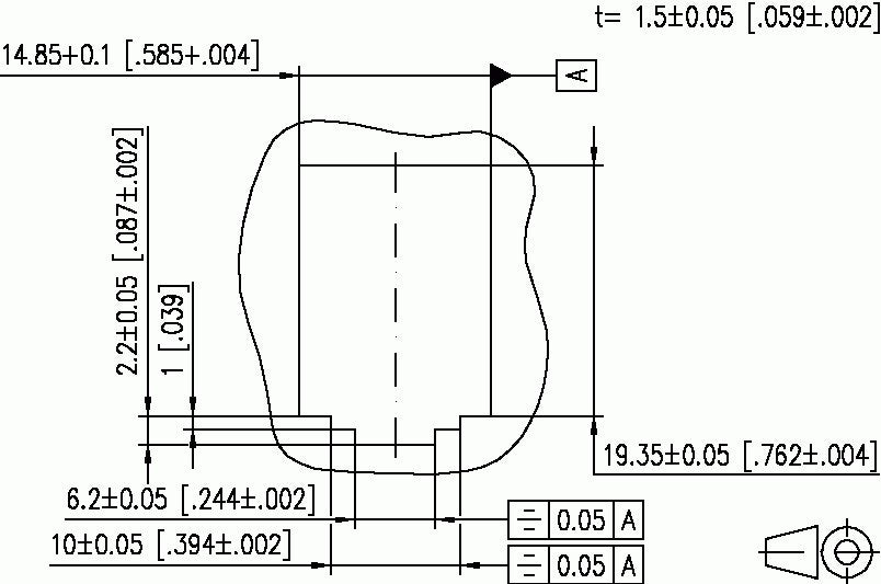 Metz Connect E-Datmodul Ip44 Ap-Gehäuse Unbepiezam Gris
