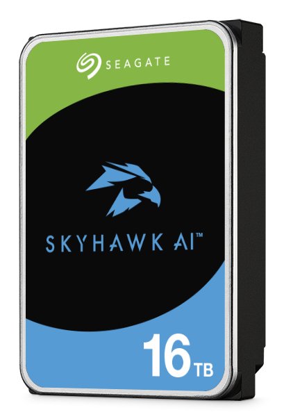 Seagate Skyhawk Ai St16000ve004 Disco Duro 16 Tb Interno 3.5" Sata 6gb/S Búfer: 512 Mb Con Recuperación De Datos Seagate Rescue De 3 Años