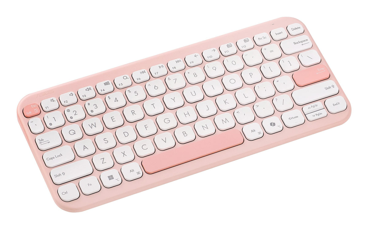 Teclado Asus Kw100 Innalambrico Qwerty Pink