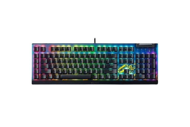 Teclado Ingles Razer Blackwidow V4 X - Fortnite Edition