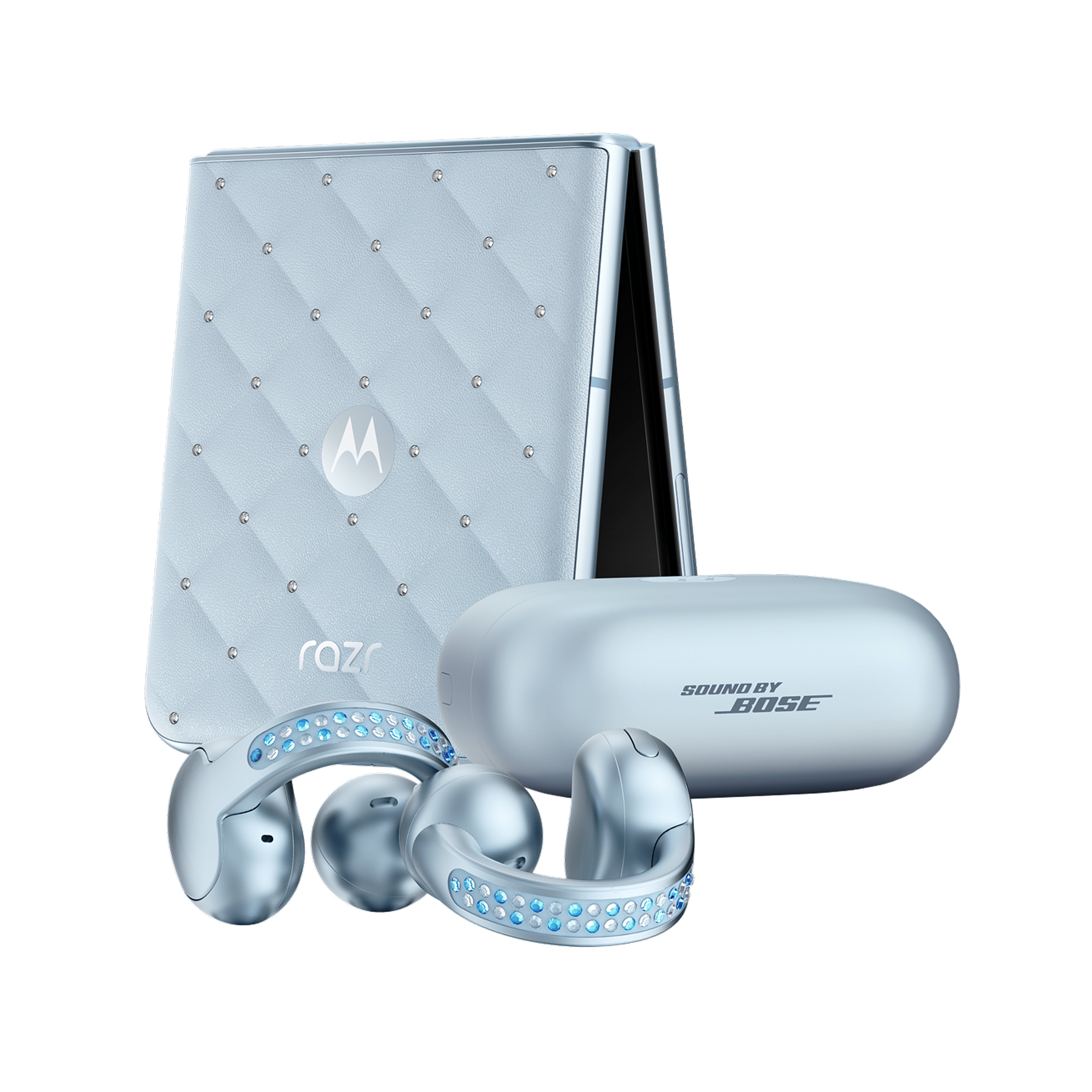 Motorola Razr60 + Buds Loop Bundle Swarovski Edtition