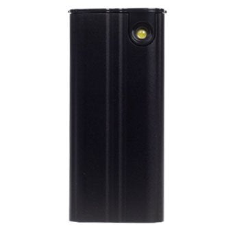 Silverstone Pb03b Negra. Cargador Y Linterna