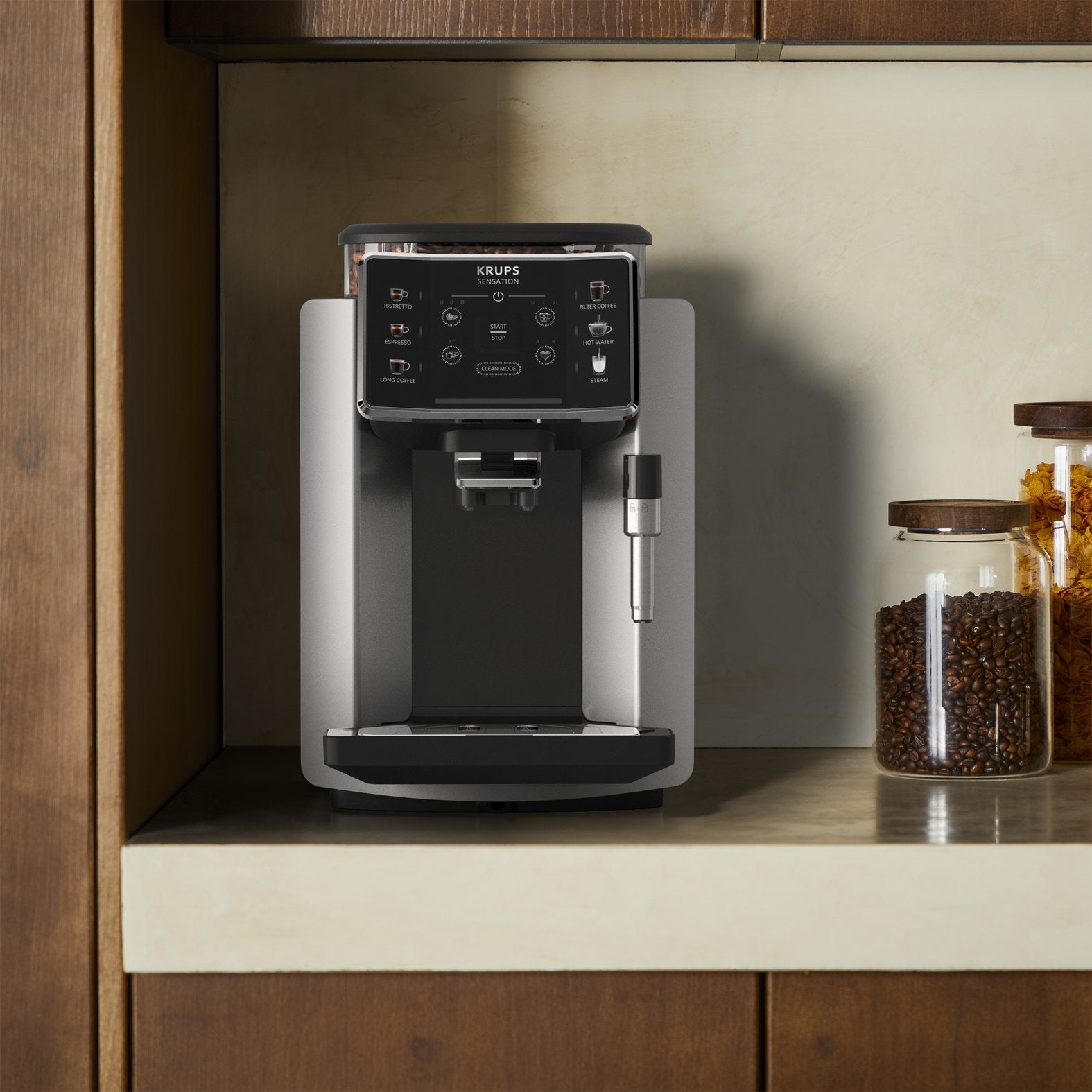 Cafetera Krups Sensation Ea910e Totalmente Automática Espresso 1,7 L