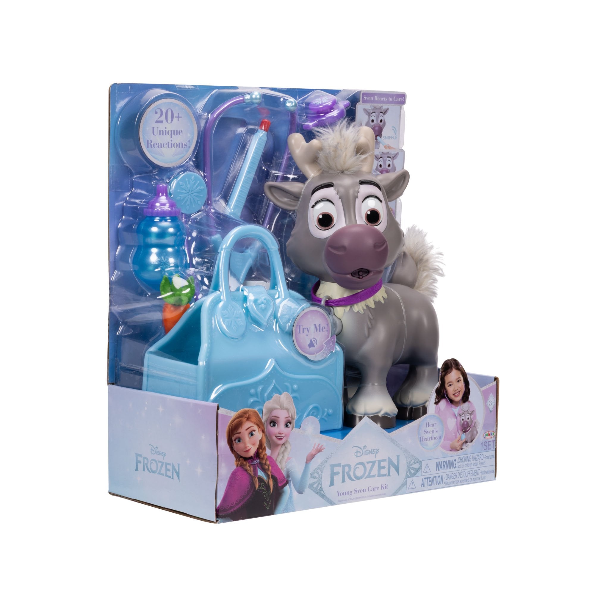 Kit De Cuidados Sven Interactivo Frozen Disney