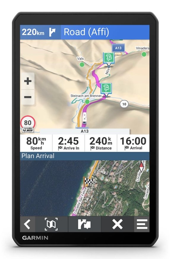 EAN 0753759298616 - Garmin 895 navegador Fijo 20,3 cm (8") TFT Pantalla táctil 405 g Negro imagen 2