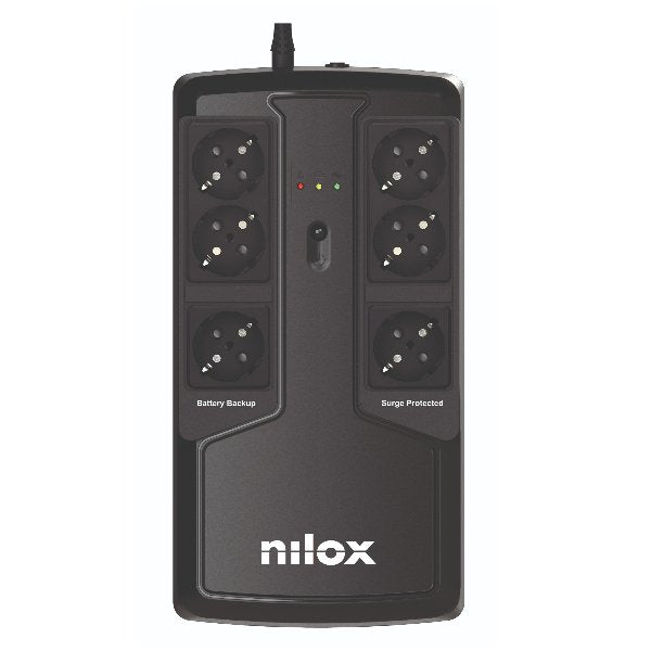 EAN 8051122173648 - Nilox NXGCLIO8501X5V2 sistema de alimentación ininterrumpida (UPS) Línea interactiva 0,85 kVA 595 W 6 sal imagen 4