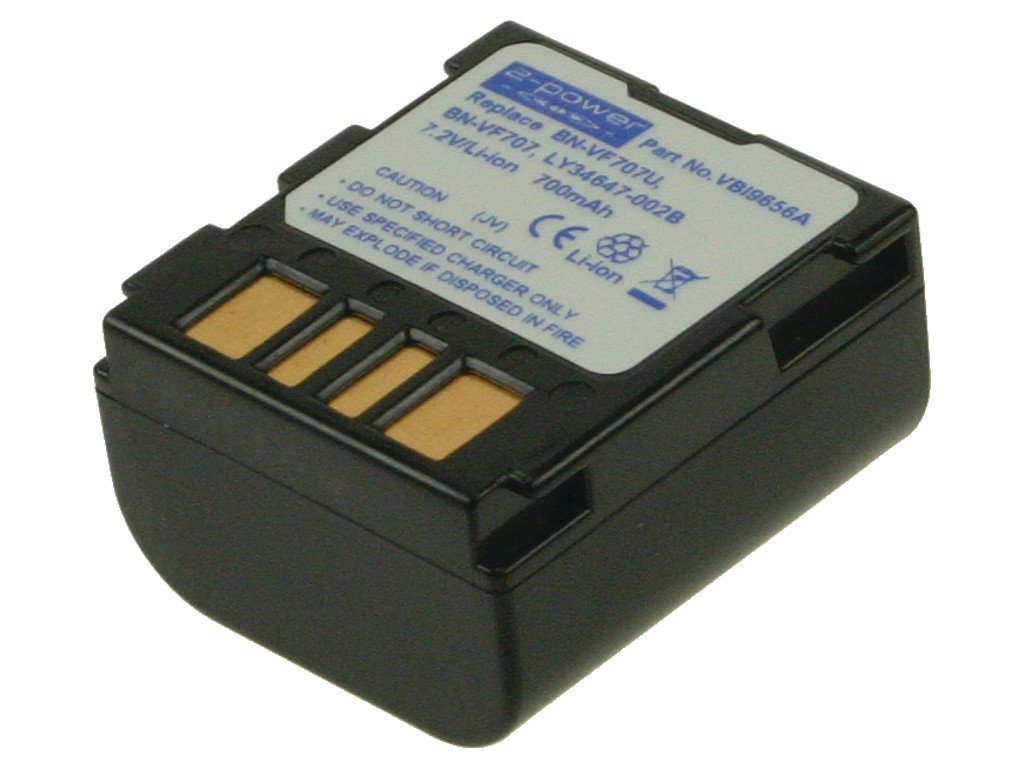 EAN 5055190128787 - 2-Power VBI9656A batería para cámara/grabadora Ión de litio 750 mAh imagen 1