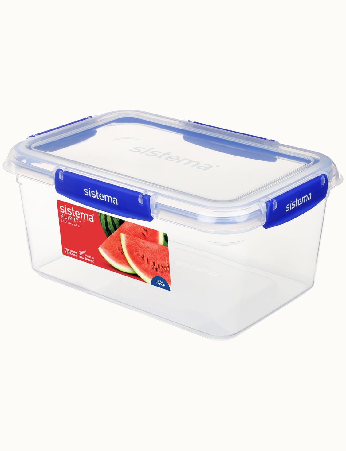 Simema Fiambrera Klip It Plus 3,35 L Azul