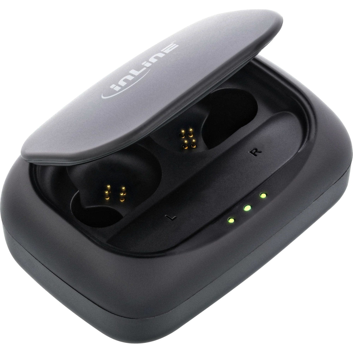 Inline Pure Air Tws, Auriculares Bluetooth In-Ear Con Carga Qi Y Función Powerbank