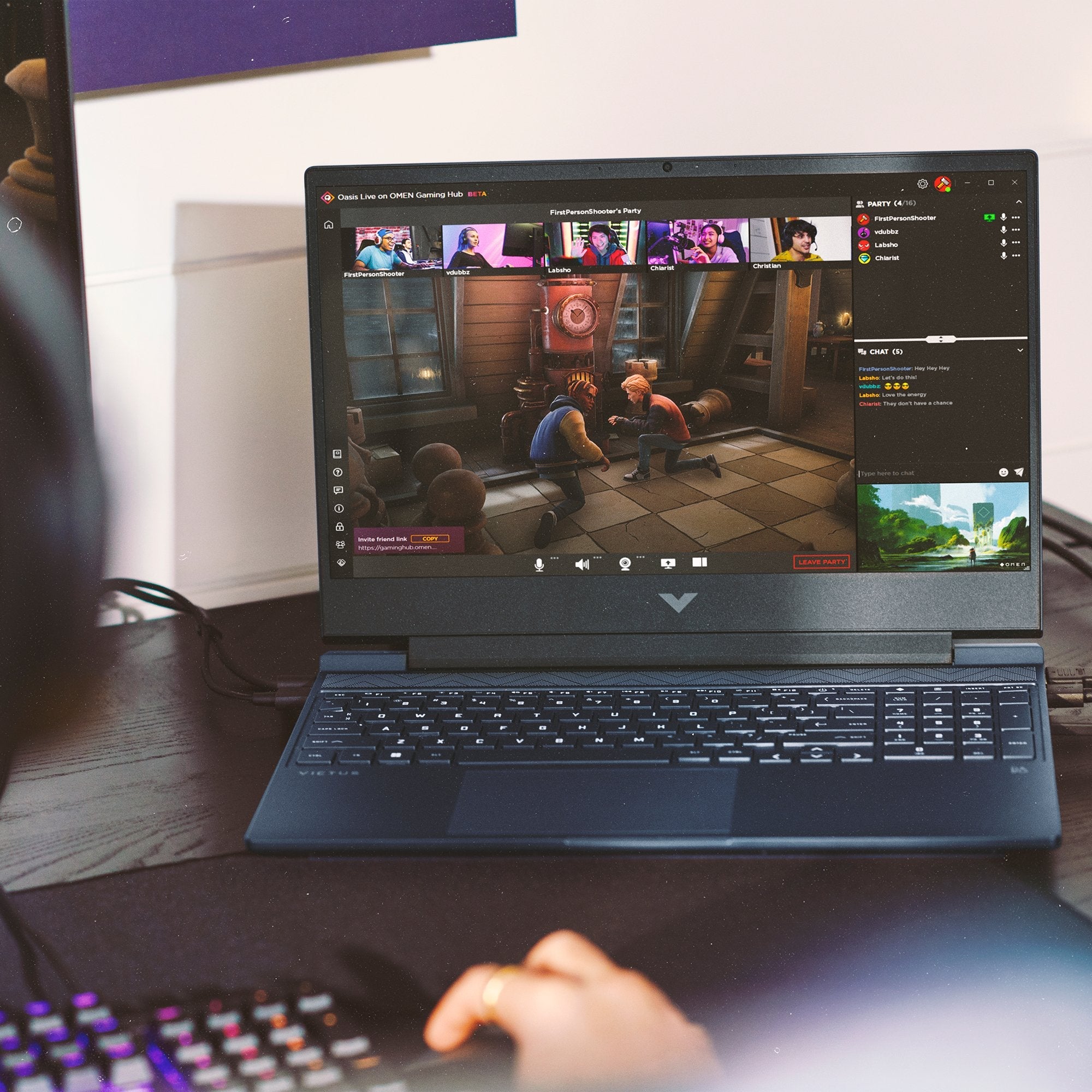 Portátil Gaming Hp Victus 15-Fa2039ns Intel Core 7-240h 16gb 1tb Ssd Geforce Rtx 5060 15.6' Sin Sistema Operativo