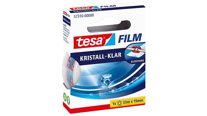 Cinta Adhesiva Tesa Transparente, 33m 15 Mm,  57316-00000-02