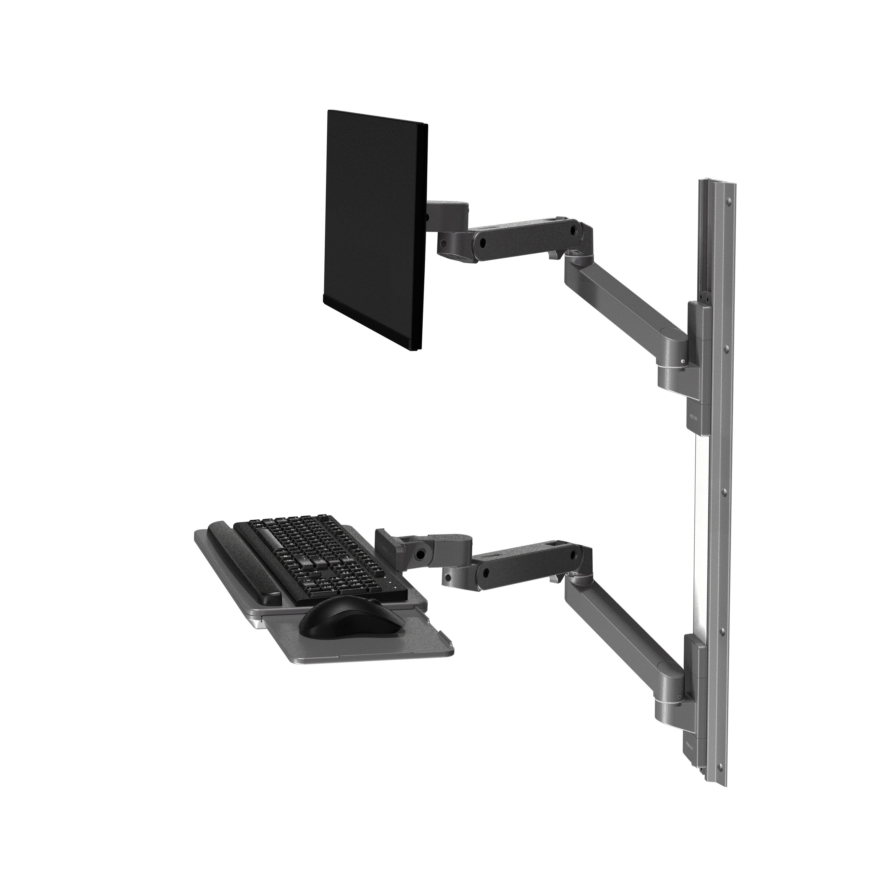 EAN 698833092103 - Ergotron LX Pro Series 45-696-293 soporte para monitor 86,4 cm (34") Pared Gris Oscuro imagen 3