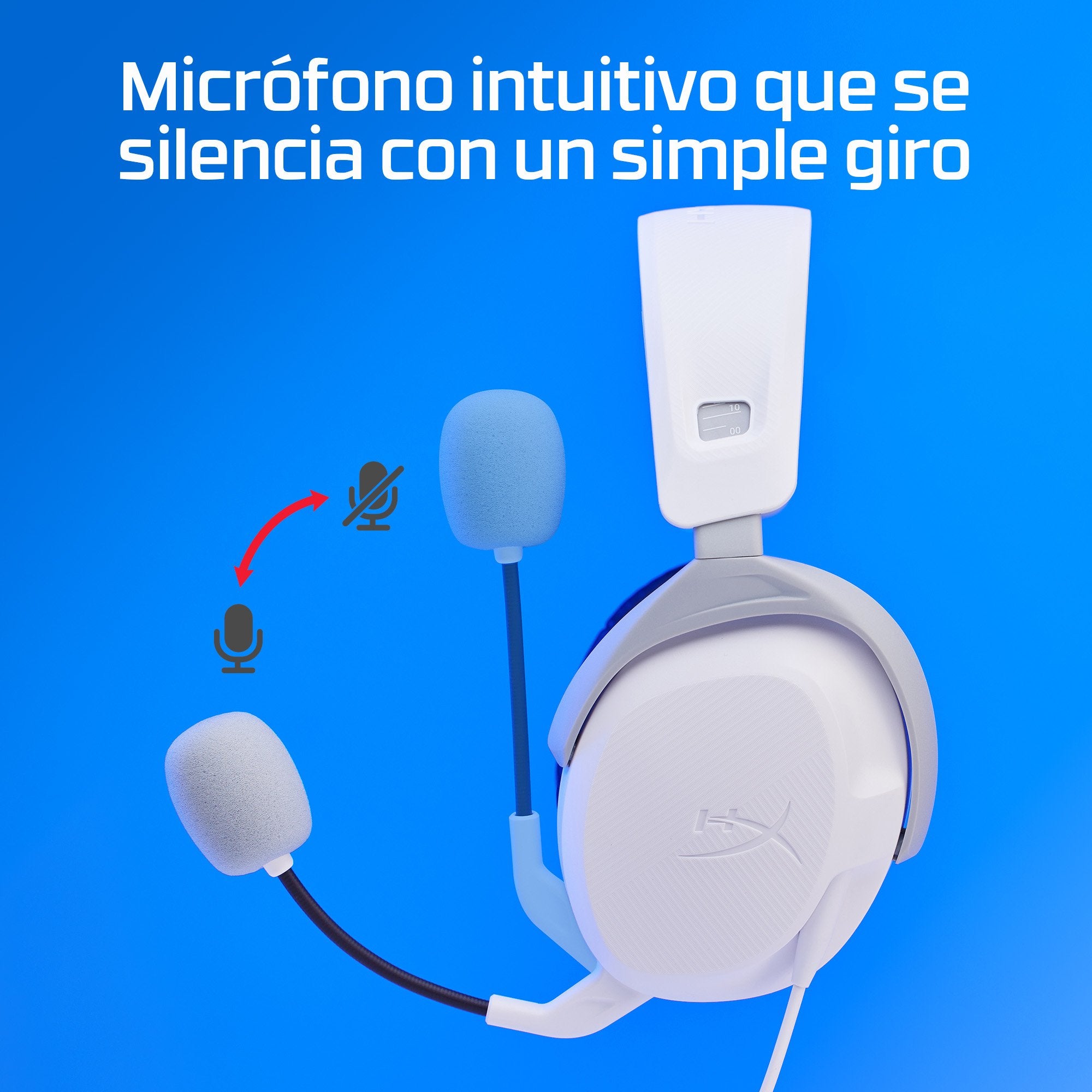 EAN 0197029365989 - HyperX Cloud Stinger 2 GAM HEADSET PlayStation Alámbrico Diadema Juego Blanco imagen 5