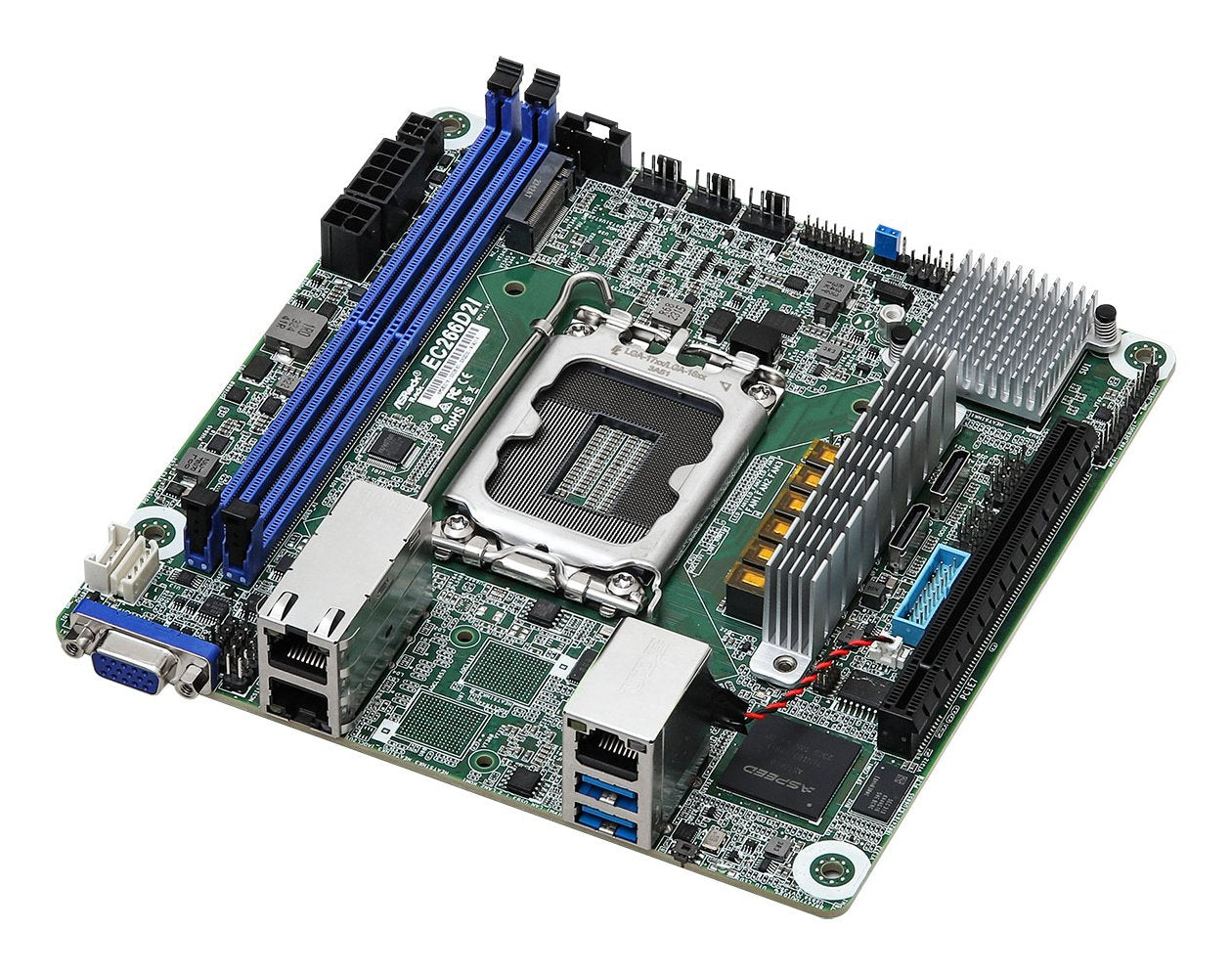 Asrock Placa Base Ec266d2i Mini-Itx Socket 1700 Ddr5-Only Single