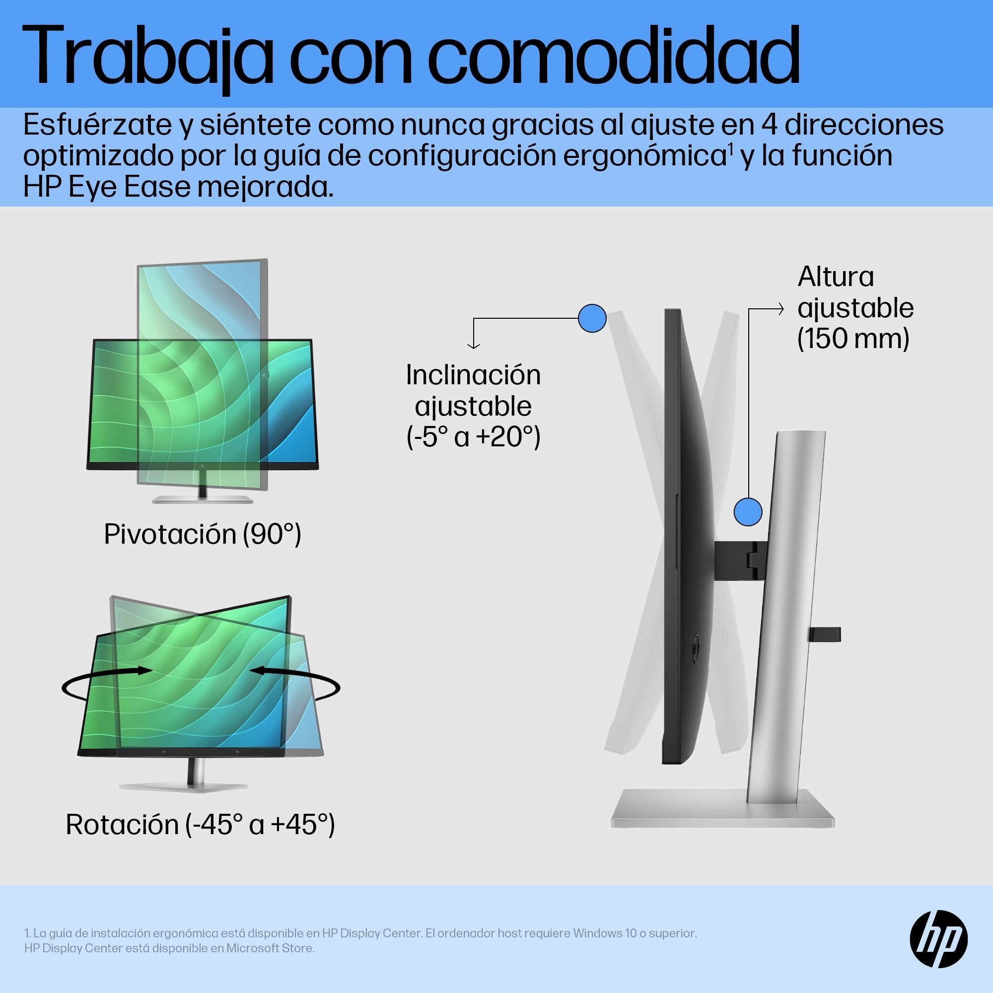 EAN 5715063123997 - HP E27 G5 FHD Monitor pantalla para PC 68,6 cm (27") 1920 x 1080 Pixeles Full HD LCD Negro imagen 9