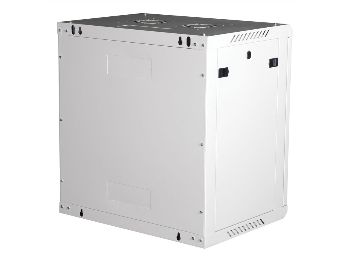 Roline 19-Zoll Wandgehuse Basic Plus 12he, 600x450 Bxt Grau