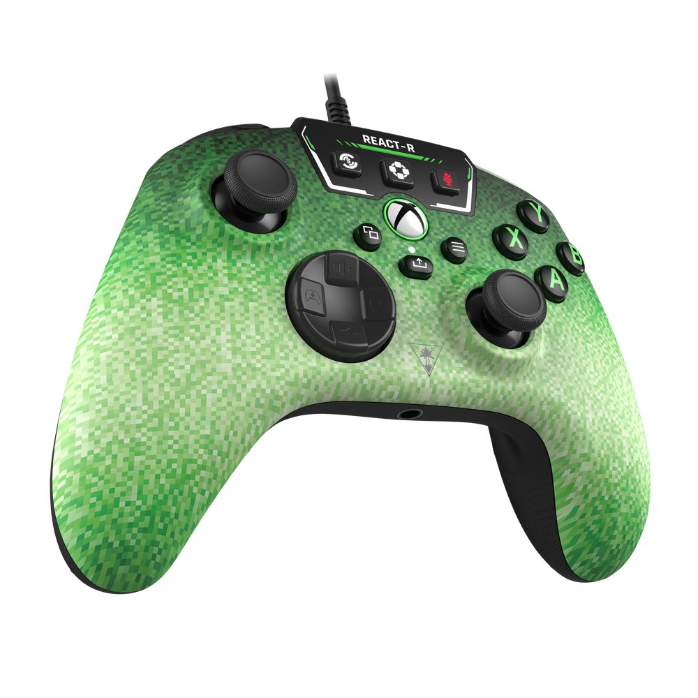 Turtle Beach React-R Negro, Verde Usb Gamepad Analógico/Digital Pc, Xbox One, Xbox Series S, Xbox Series X
