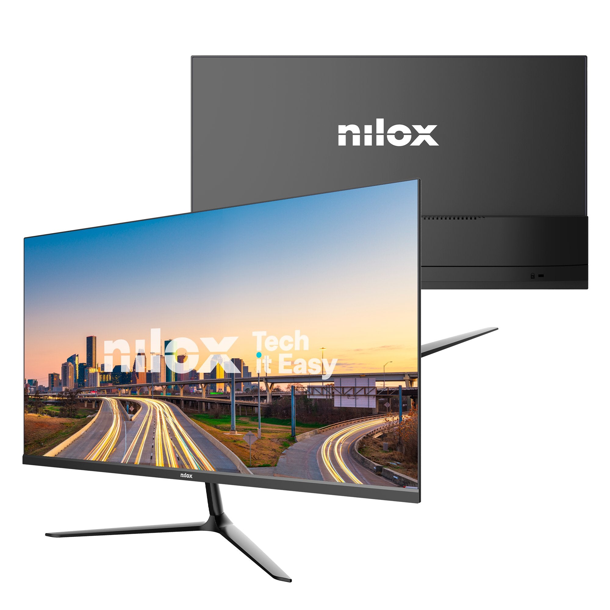 EAN 8431775035904 - Nilox NXM24FHD1203 pantalla para PC 60,5 cm (23.8") 1920 x 1080 Pixeles Full HD LED Negro imagen 3